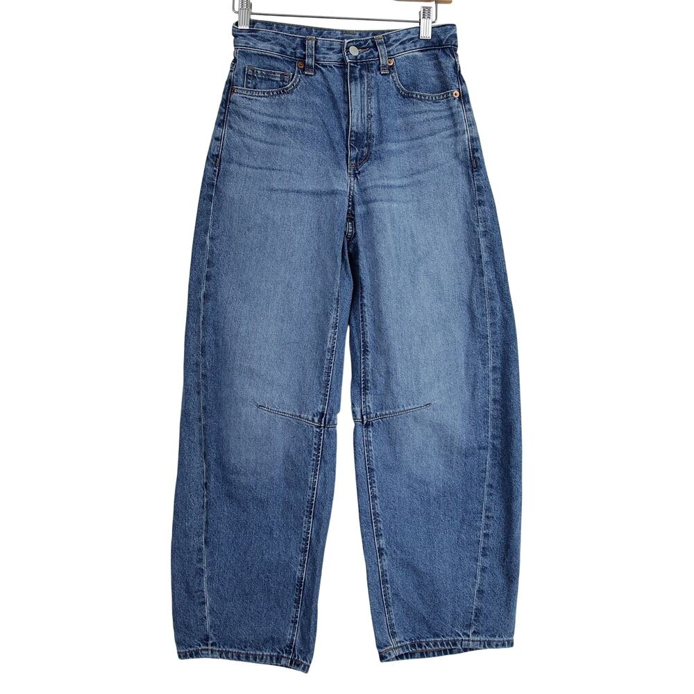GU Barrel Wide-leg Ankle jeans size 24 XS
